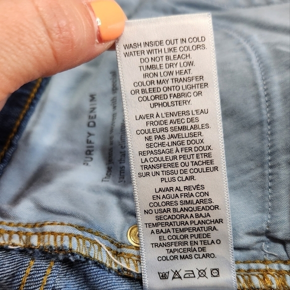 Frame Denim Women's Le Sylvie Crop High Rise Straight Leg Jeans Sz 26 Distressed - Picture 12 of 14